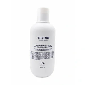 Myom black blonde mask